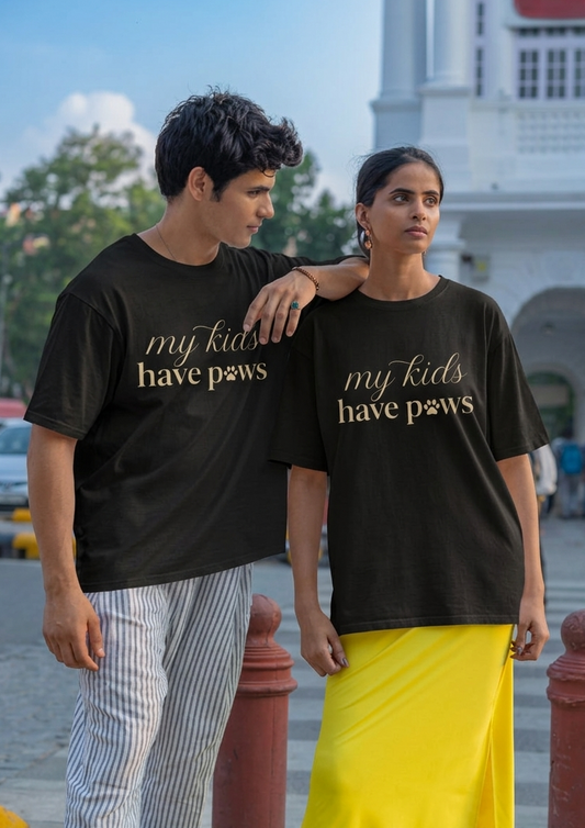 My Kids Have Paws - Pet Parent T-Shirt | The Fur Label